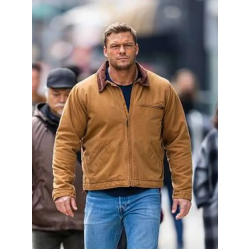 Reacher S02 Alan Ritchson Brown Jacket